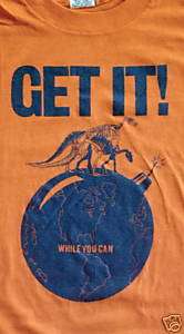 Vintage T Shirt End Of World Get It While You Can 1982  