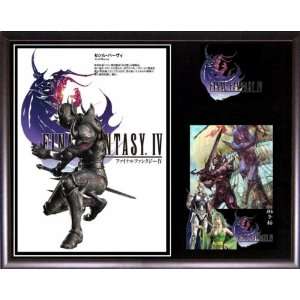  Final Fantasy IV 4   Cecil   Collectible Plaque Series w 