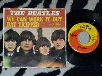 THE BEATLES We Can Work/Day Tripper 45rpm SINGLE + PS  