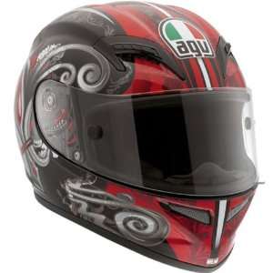  Type Full face Helmets, Helmet Category Street, Primary Color Red