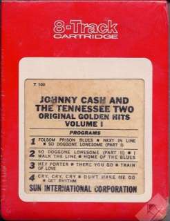   and the Tennessee Two Original Golden Hits Volume 1 8 Track NIP  