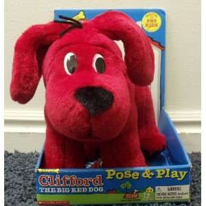  Out of Production Scholastic Clifford the Big Red Dog Pose 