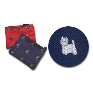 West Highland Terrier Cosmetic Bag (Dog Breed Make up Case)   Westie