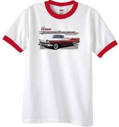 1959 Ford Fairlane 500 Classic Ringer Tee Shirt T Shirt  