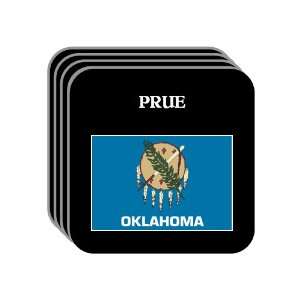 US State Flag   PRUE, Oklahoma (OK) Set of 4 Mini Mousepad 