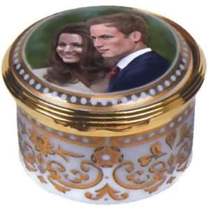  Royal Wedding Royal Worcester Trinket Box