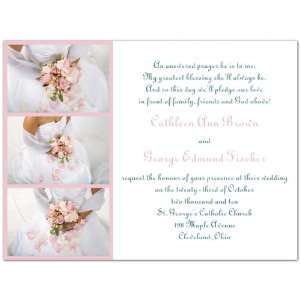  Brides Bouquet Wedding Invitations