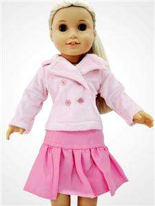 2X Doll Clothes outfit skirt for 18 american girl K8A  