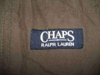 RALPH LAUREN CHAPS 44R mens trench rain coat  