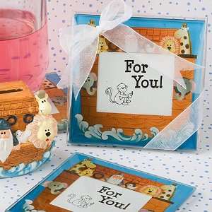  Noah and Friends Collection Baby Themed Photo Coaster 