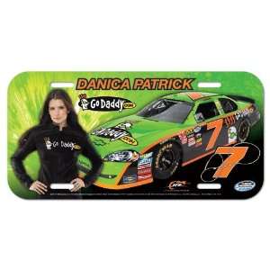  NASCAR Danica Patrick License Plate