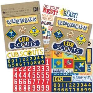  Boy Scouts Embellishment Flip Pack Cubs & Webelos