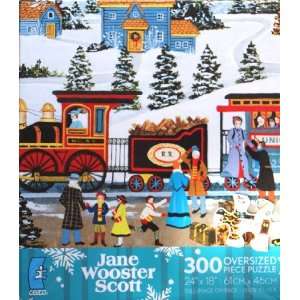   Scott Home for the Holidays 300 OVERSIZED Piece Puzzle Toys & Games