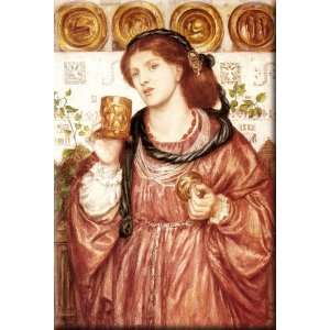   11x16 Streched Canvas Art by Rossetti, Dante Gabriel
