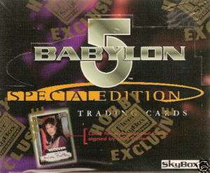 BABYLON 5 SPECIAL ED. TRADING CARDS FACTORY SEALED BOX  