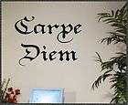   art words quotes decals carpe diem $ 13 50 10 % off $ 15 00 time left