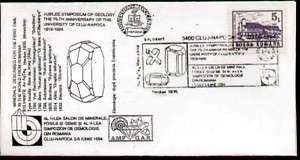 MINERALS DESCRIBED FIRST TIME ;8 COVERS 1994, ROMANIA  