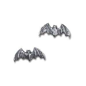  Bat Studs Earrings by Alchemy Gothic, England Jewelry