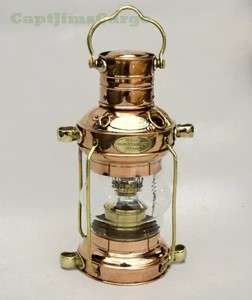 lantern. The lamp is fully operational and burns lamp oil. The lantern 
