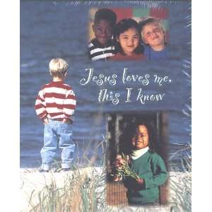  Church Bulletin for Kids   Jesus Loves Me, This I Know 