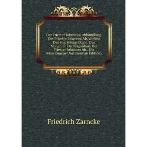   Reiseromane Und (German Edition) Friedrich Zarncke  Books