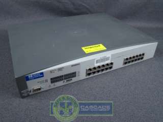   port j4093a up for sale is a nice hp procurve switch 2424m part number