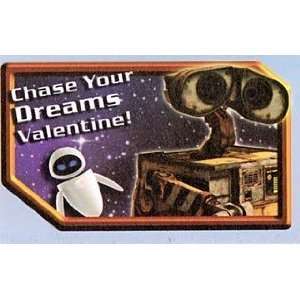  Wall e Valentines with Stickers Toys & Games