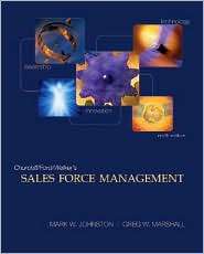 Sales Force Management, (0073529877), Mark W. Johnston, Textbooks 