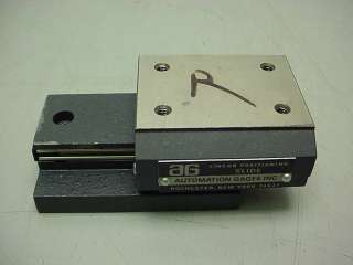 Automation Gages CK1 Linear Positioning Slide 3.5  