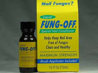 FUNG OFF goes right to the problem with easy application. Its maximum 