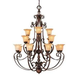   3288 16 234 Bronze Traditional / Classic Chandelier Decatur Family