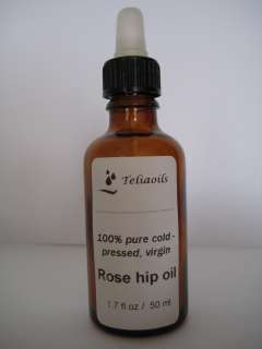   100% Pure Cold Pressed virgin rose hip oil 1.7oz stretch marks  