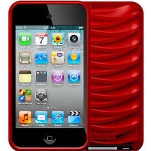  XGear Red Wave Shield Case For Apple iPod Touch 4G  