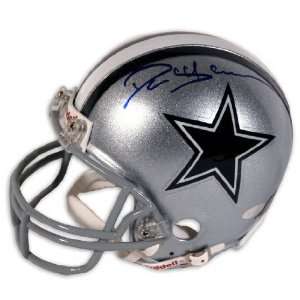  Deion Sanders Dallas Cowboys Autographed Mini Helmet 