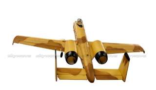 55mm Ducted Fan R/C Electric Aircraft A10 WARTHOG airplane kit Yellow 
