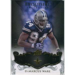   Deck Exquisite Collection #30 DeMarcus Ware /75 Sports Collectibles