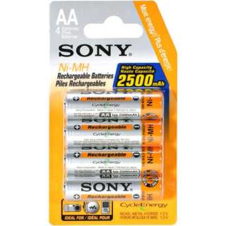 Sony NH AAB4E  4PK SONY AA BATTERY NIMH 0008562008366  