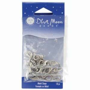 Blue Moon Value Pack Metal Clasps Lobster Ant. Sil. 18/Pkg (10/12/14mm 