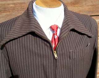   1940s 1950s H BAR C Striped Western RICKY Jacket M   Cowboy Up  