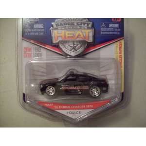   Badge City Heat 06 Dodge Charger SRT8 Bomb Squad Police Toys & Games