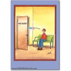  Funny Get Well Card Proctologist Humor Greeting Tom Cheney 