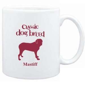    Mug White  Classic Dog Breed Mastiff  Dogs
