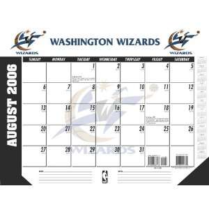  Washington Wizards NBA 2006 2007 Academic/School Desk Calendar 