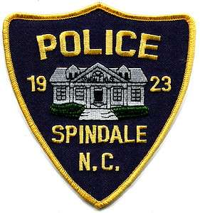 Spindale North Carolina Police Patch  