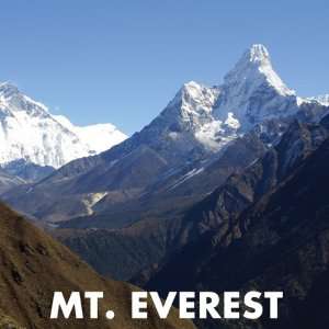 Mt. Everest Title 12 x 12 Paper