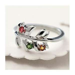  Family Tree Birthstone Ring Jewelry