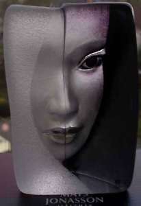 Mats Jonasson Art Glass Mask Mazzai, NEW & OVP  
