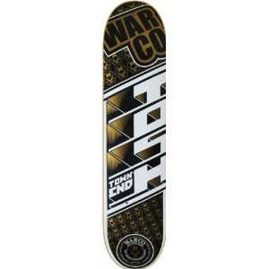  Warco Townend Metallic Deck 8.0 Gold Skateboard Decks 