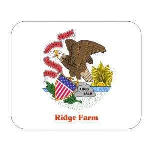  US State Flag   Ridge Farm, Illinois (IL) Mouse Pad 