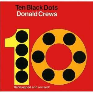  Donald CrewssTen Black Dots Board Book [Hardcover](2010 